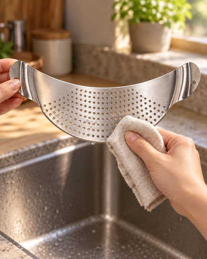Stainless Steel Clip-On Pot Strainer