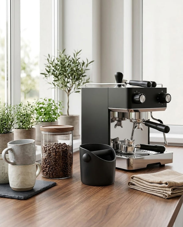 Espresso Knock Box — Black — Wudy Kitchen, image 4