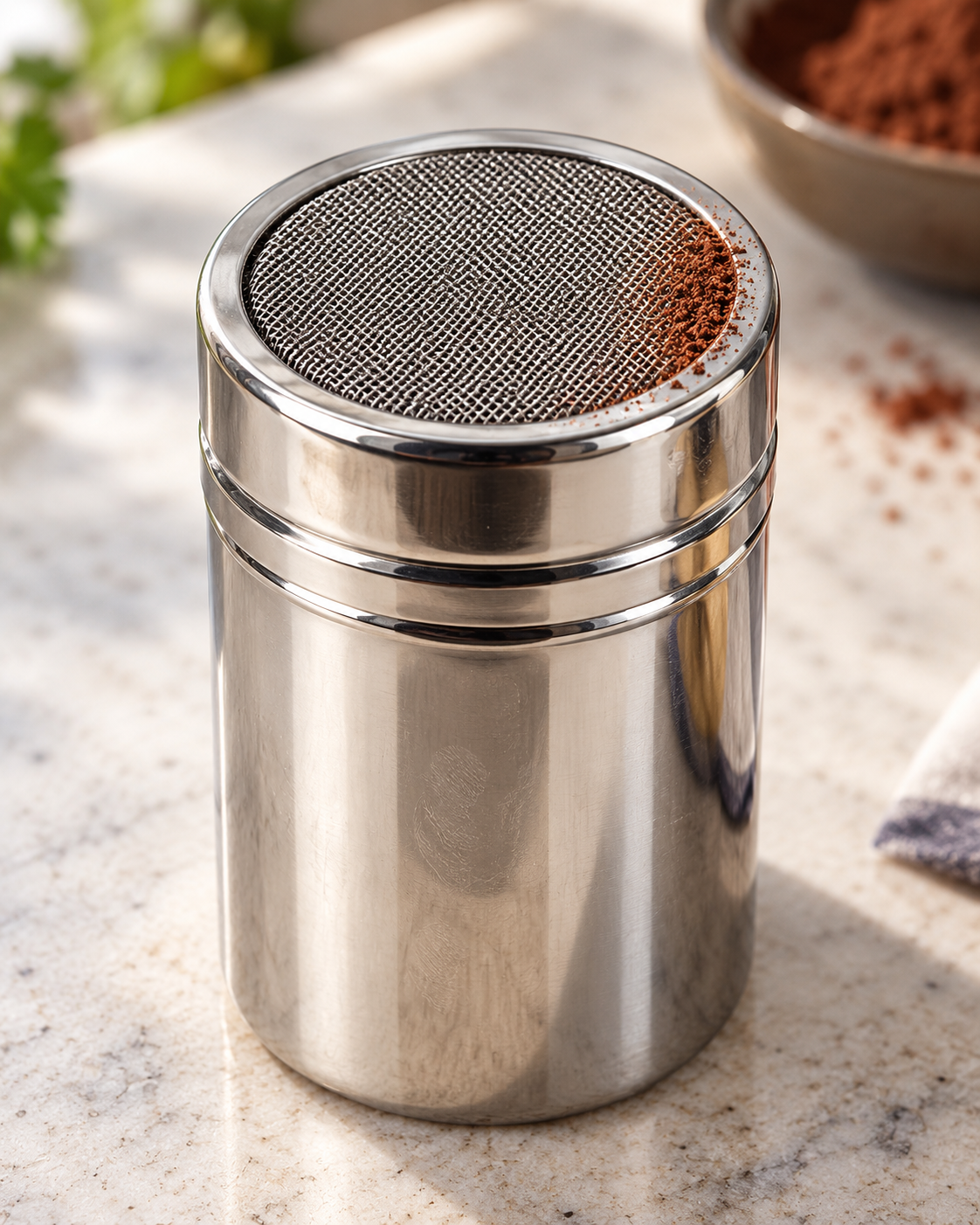Stainless Steel Mesh Powder Duster