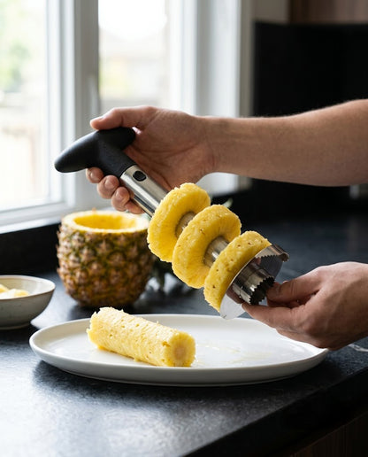 Stainless Steel Pineapple Corer & Slicer