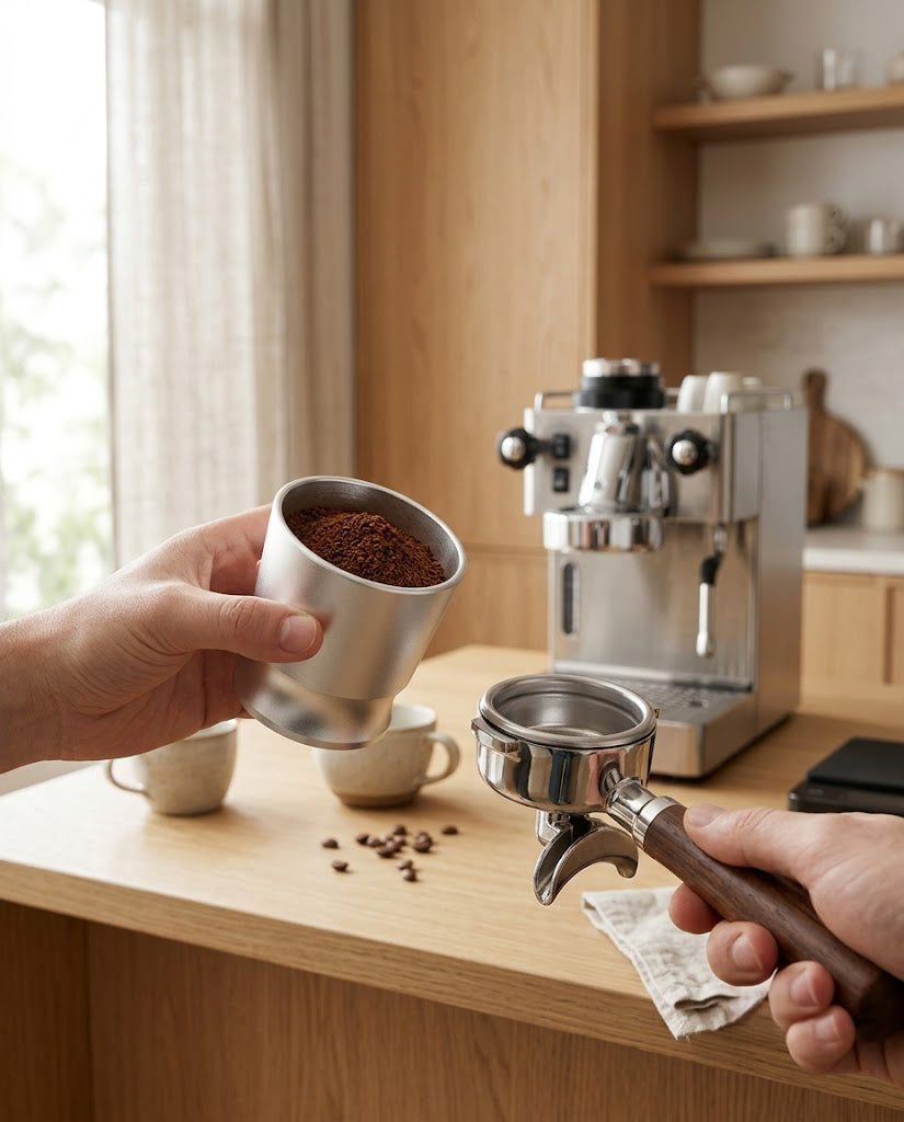 Espresso Dosing Cup · 58 mm
