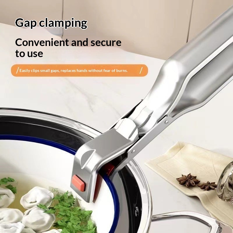 Anti-Scald High-Grade Stainless Steel Bowl Gripper