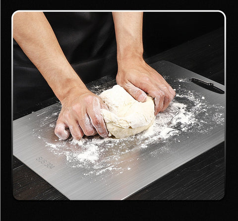 Premium 304 SS Cutting Board – Durable & Easy Clean