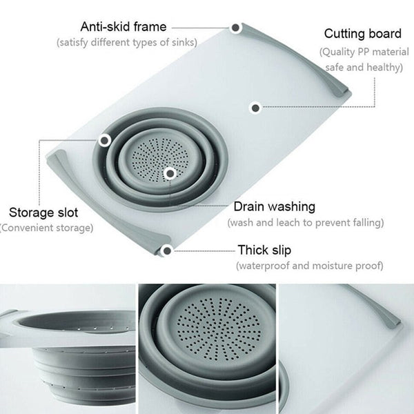 3-in-1 Folding Drain Board
