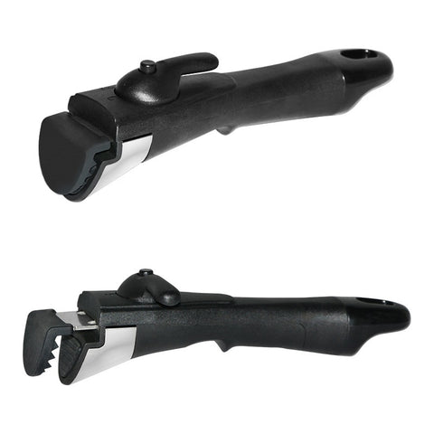 Heat-Resistant Removable Pan Handle with Clip Lock