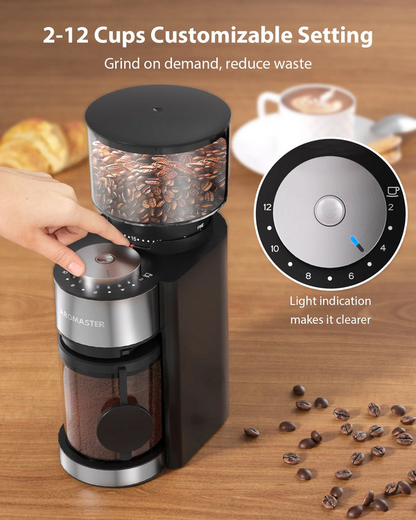 Electric Burr Coffee Grinder — Wudy Kitchen, image 15