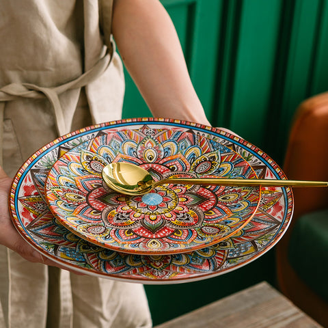 Mandala Porcelain Dinnerware Collection