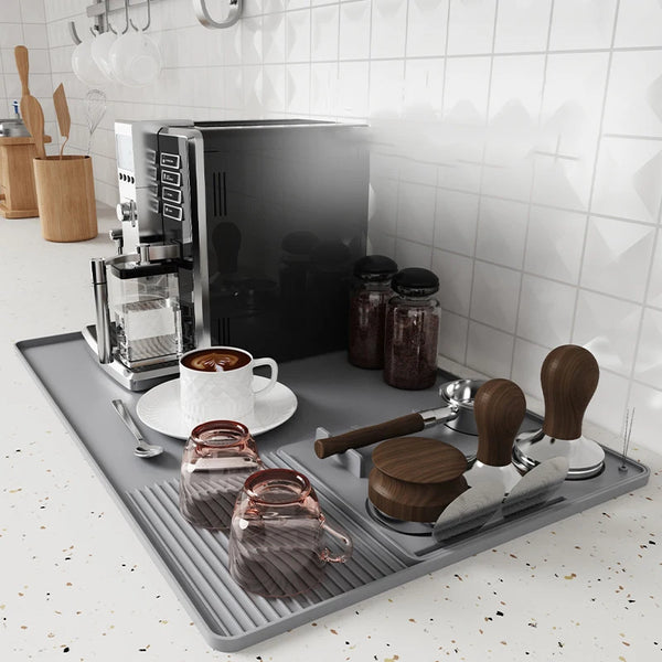 Silicone Espresso Tamping Mat Non Slip Holder Pad Coffee Press Cushion Tools Home Coffee Tamp Station Mat for Cafe
