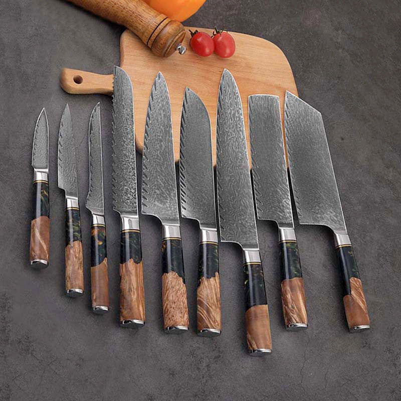 Western Chef Knife · 9-Piece