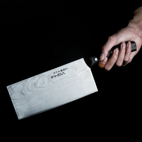 Damascus Steel Chinese Cleaver Knife with Premium Gift Box