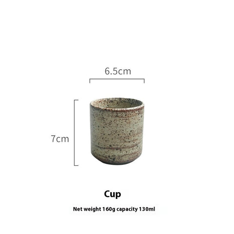 Creative Retro Ceramic Tableware Bowl Saucers