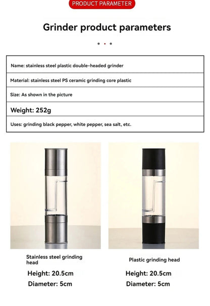 Salt & Pepper Grinder · 2-in-1 — Wudy Kitchen, image 8