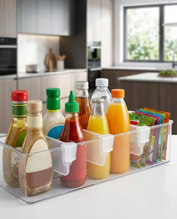 Adjustable Fridge Shelf Dividers