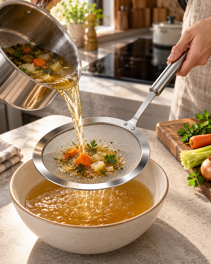 Stainless Steel Fine Mesh Strainer