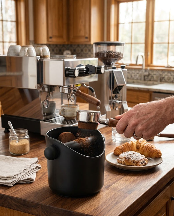 Espresso Knock Box — Black — Wudy Kitchen, image 5