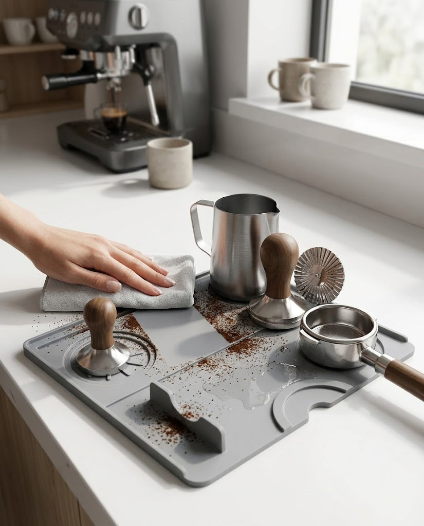 Silicone Coffee Tamper Mat · 13 cm