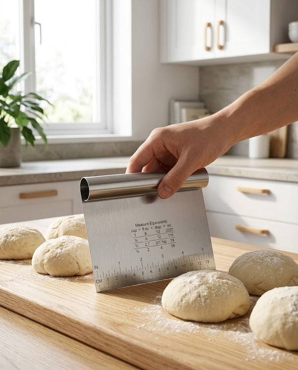 Stainless Steel Dough Scraper & Divider