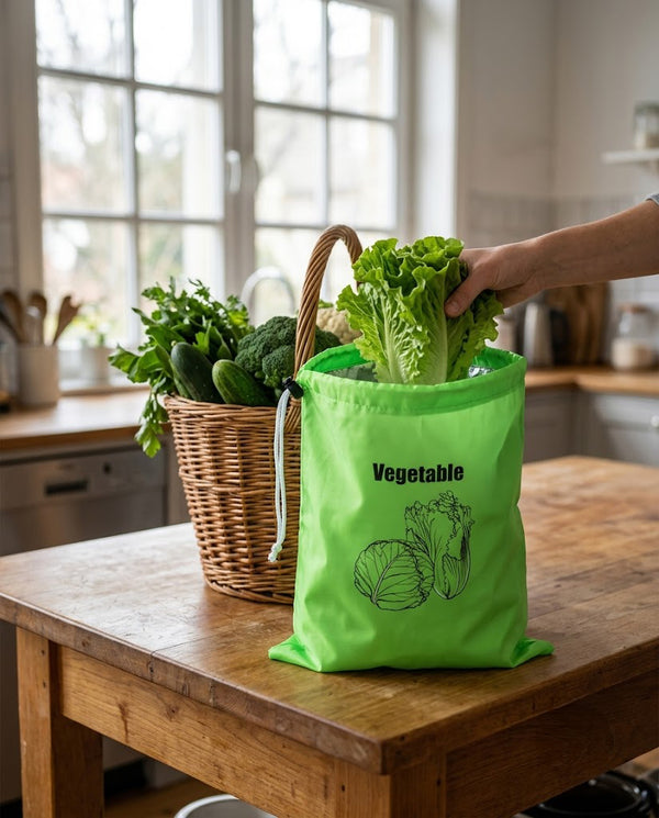 Produce Storage Bags — Banana & Greens Keepers — Wudy Kitchen, image 5