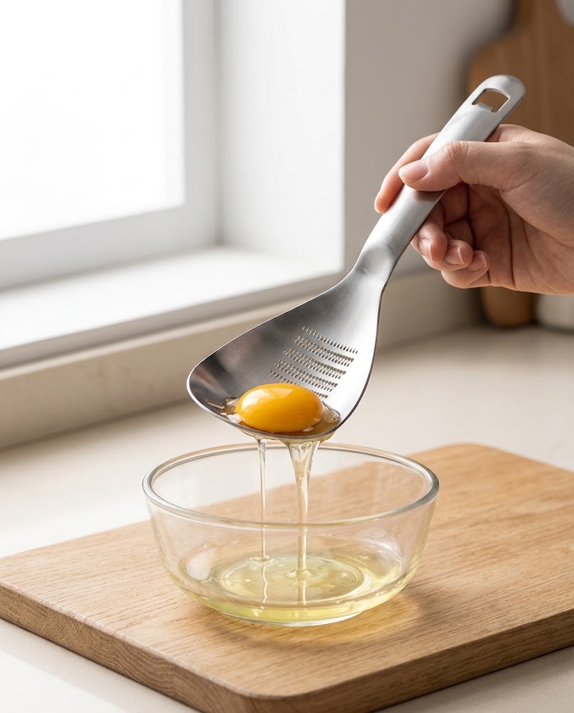 Stainless Steel Food Garlic Masher Spoon Kitchen Gadget