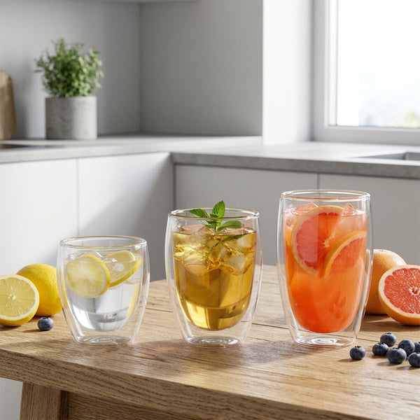 Calm Sip Double-Wall Glass Cup — Wudy Kitchen, image 6