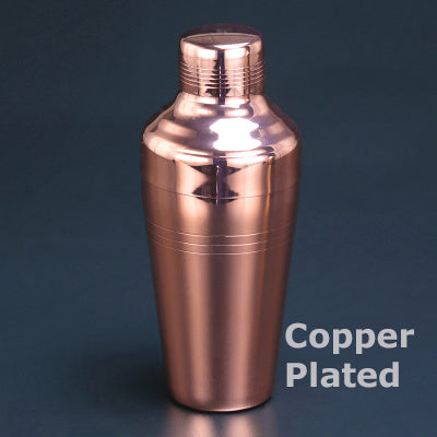 Stainless Steel Cocktail Shaker – 410ml Premium Series (Rose Gold, Gold, Silver)