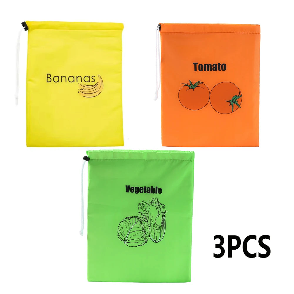 1/2/3/5Pcs Yellow Banana Storage Bags Lettuce Storage Bag Prevents Odor 2 Weeks Fresh-Keep Bundle Insulated Aluminum Film Bags