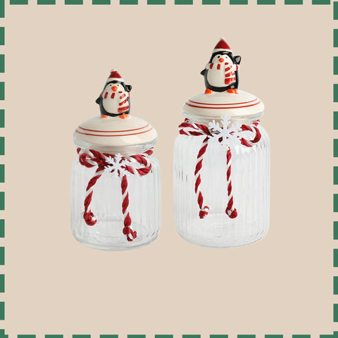 Decorative Storage Jar – Airtight Glass