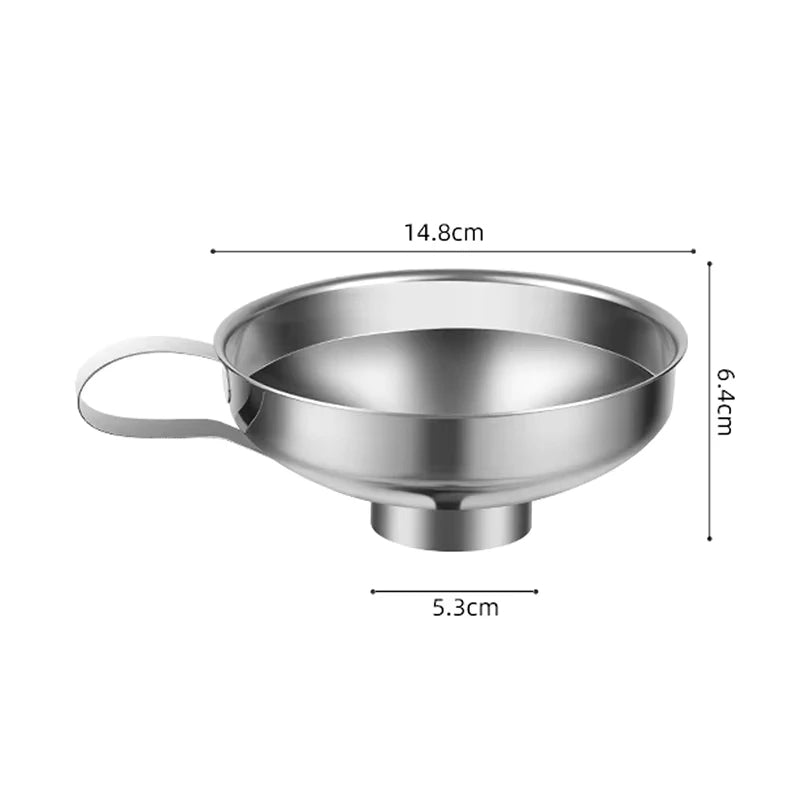 Stainless Steel Wide Funnel