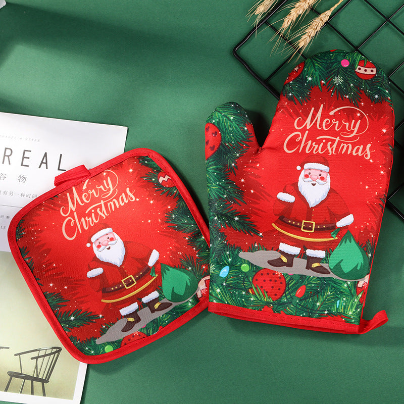 Oven Mitt & Pot Holder Set