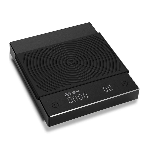 Basic 2 Black Mirror Pour over Coffee Scale Flow Rate Display Auto Timer Digit Kitchen Food Scale Espresso 0.1G/2Kg