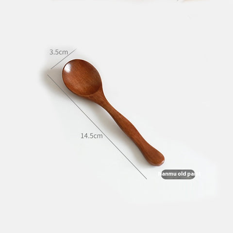 Natural Wooden Bowl and Spoon Set – 3-Piece Waterproof Handmade Kit