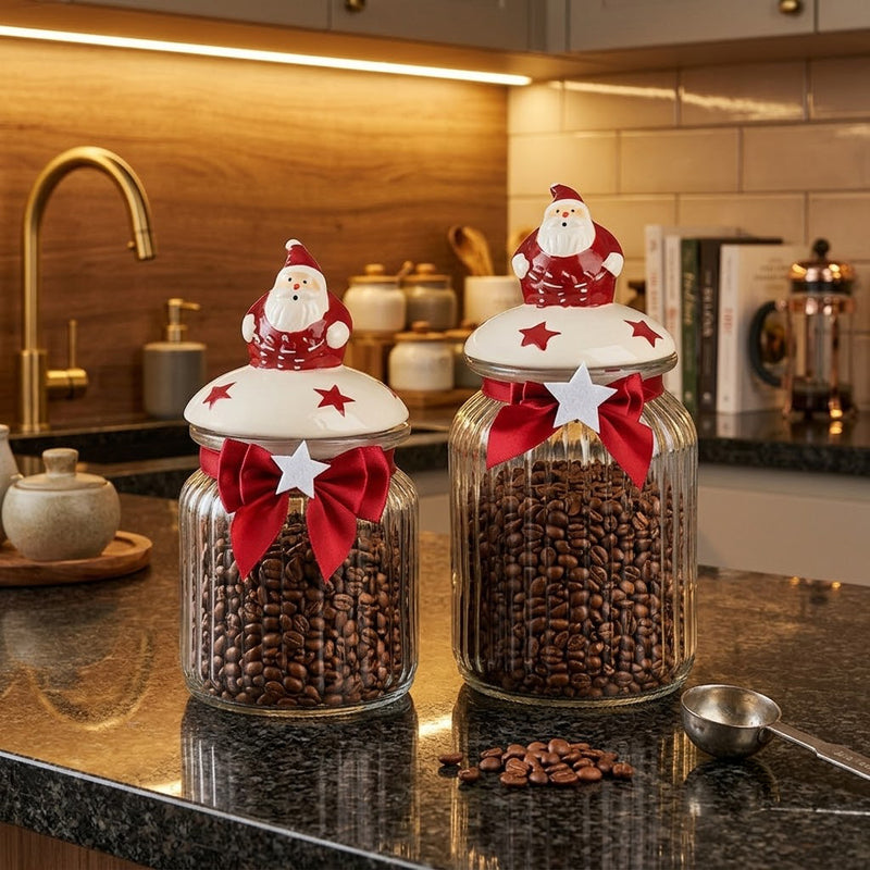 Wudy · Glass Coffee Bean Storage Jar