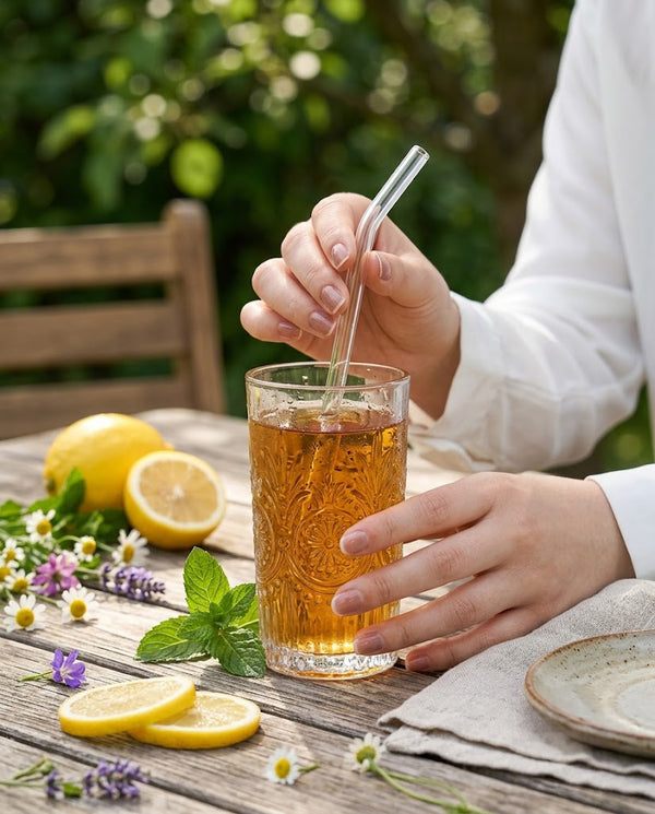 Heat-Resistant Glass Straws · Set with Brush — Wudy Kitchen, image 7