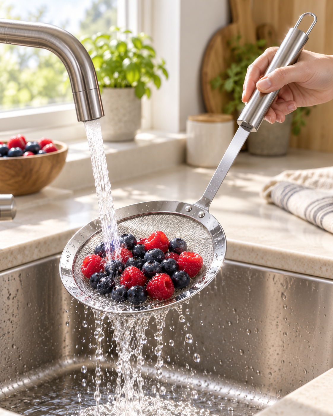 Stainless Steel Fine Mesh Strainer
