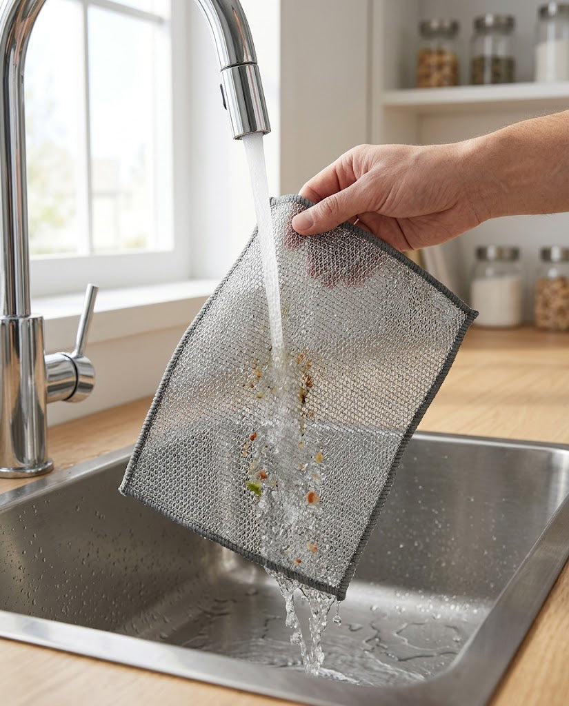 Non-Scratch Mesh Dishcloths · 5-Pack
