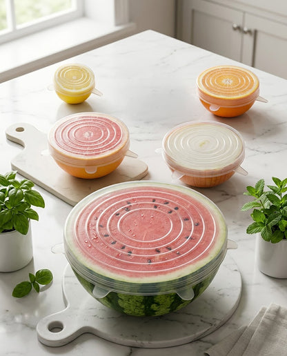 Silicone Stretch Lid Set · 6-Piece — Wudy Kitchen, image 6