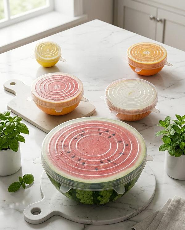 Silicone Stretch Lid Set · 6-Piece — Wudy Kitchen, image 6