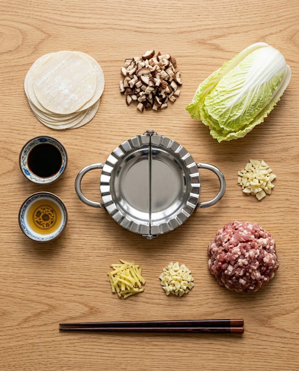 Stainless Steel Dumpling Press — Small / Medium / Large — Wudy Kitchen, image 6