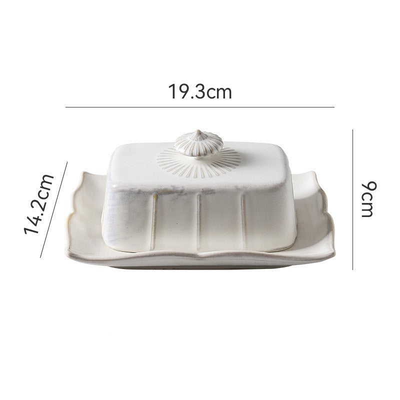 Wudy Vintage Butter Dish | Ceramic Keeper