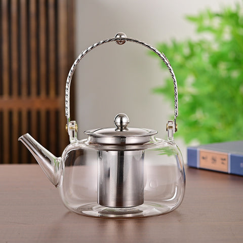Borosilicate Glass Teapot with Infuser – Heat Resistant