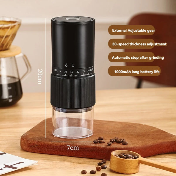Hand Made Italian Grinder Automatic Coffee Machine Rechargeable Coffee Grinder Household Small Bean Grinder Portable Grinder