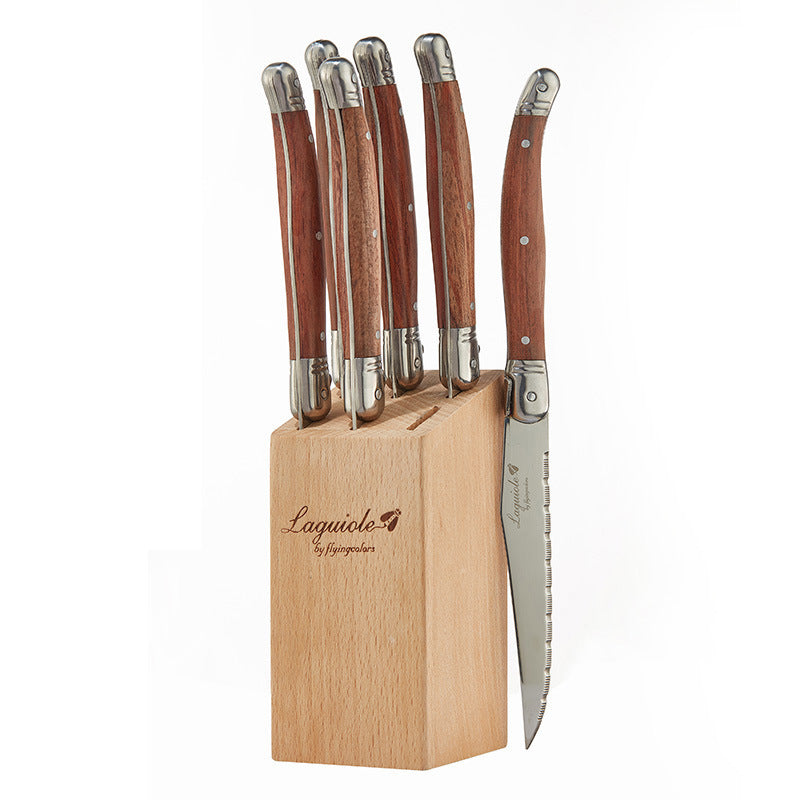Stainless Steel Wooden Handle - Steak Knife