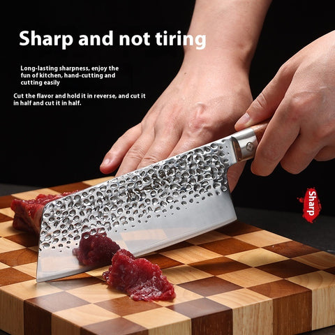 Household Minimalist Wooden Handle Chef's Knife