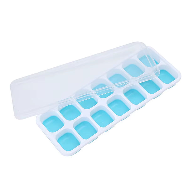 4/6/8/15 Grid Big Ice Tray Mold Giant Jumbo Large Food Grade Silicone Ice Cube Square Tray Mold DIY Ice Maker Ice Cube Tray