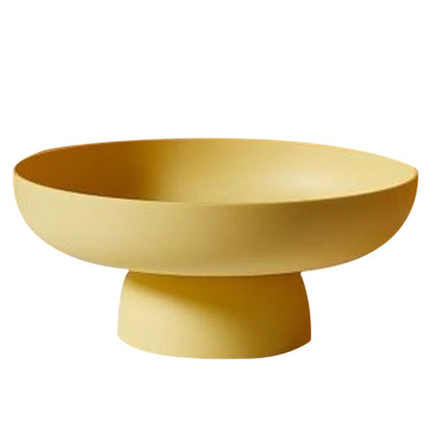 Modern Pedestal Serving Bowl in Pastel Colors