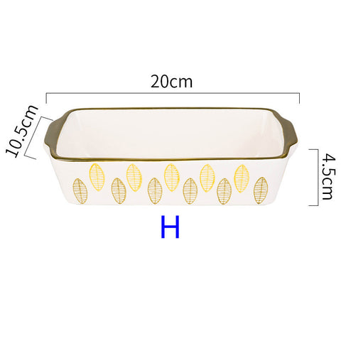 Colorful Porcelain Baking Dish – Rectangular & Oval Designs