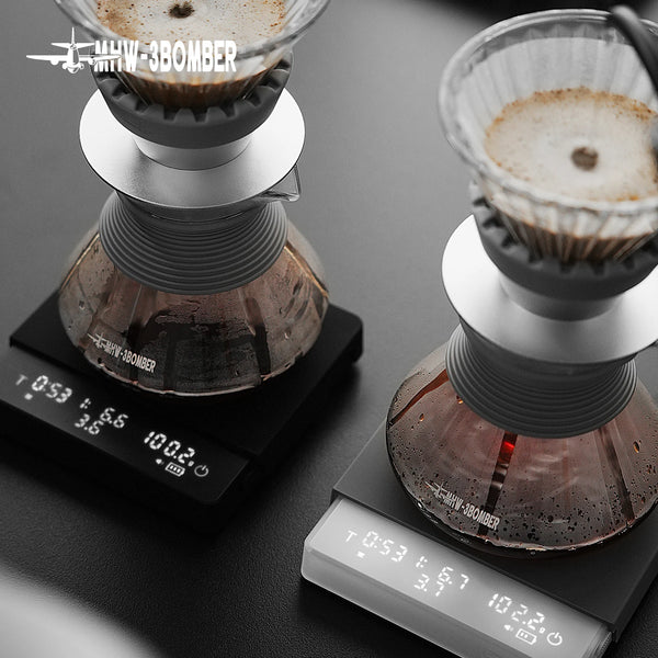 Digital Kitchen Coffee Scale High Precision Cyclic Rechargeable Espresso Electronic Scale Home Barista Accessories