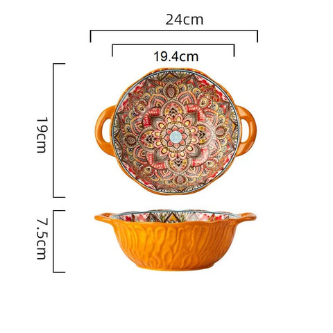 Mandala Porcelain Dinnerware Collection