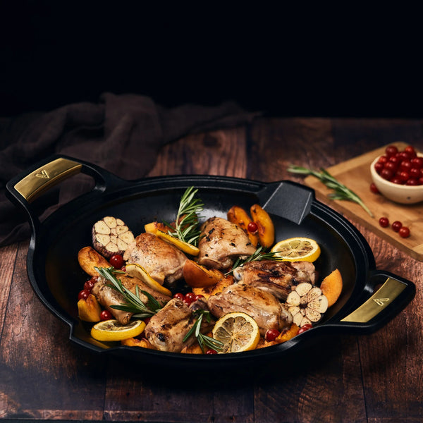 13-Inch Paella Skillet, SIGNATURE Gold