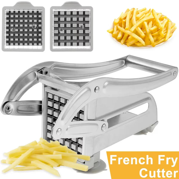 Cutting Potato Machine Multifunction Stainless Steel Cut Manual Vegetable Cutter Tool Potato Cut Cucumber Fruits and Vegetables